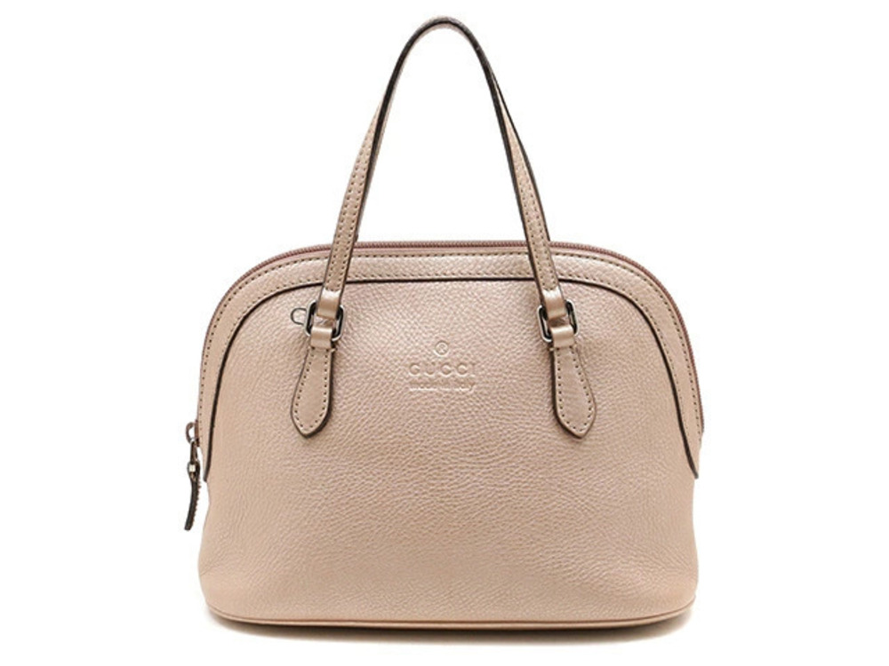 Gucci bag shoulder embossed leather